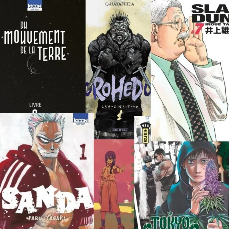 top 10 mangas de janvier